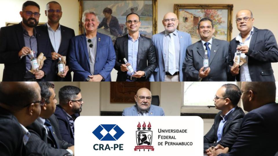 CRA-PE discute cooperação com a Universidade Federal de Pernambuco