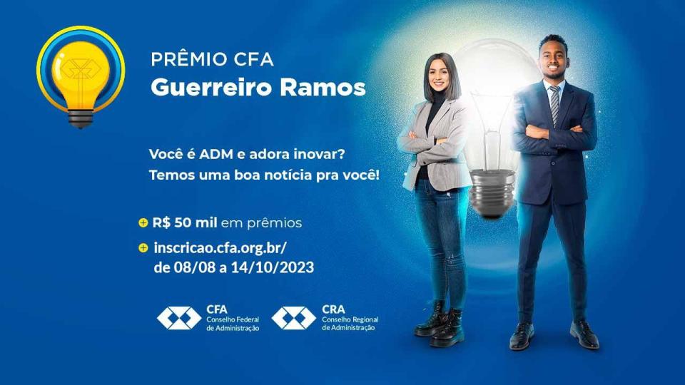 Prêmio Guerreiro Ramos oferece R$ 50 mil a iniciativas inovadoras na gestão pública